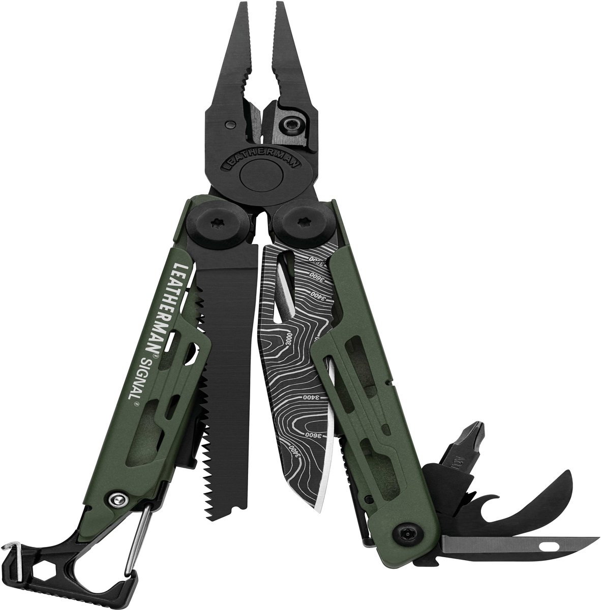 Leatherman - Signal Multi-Tool - 19 Gereedschappen, Groen