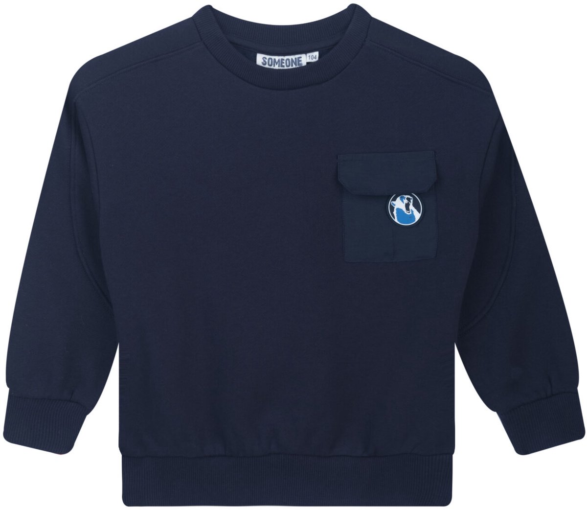 Someone - Jongens trui - Maat 98 - Jongens - Navy -