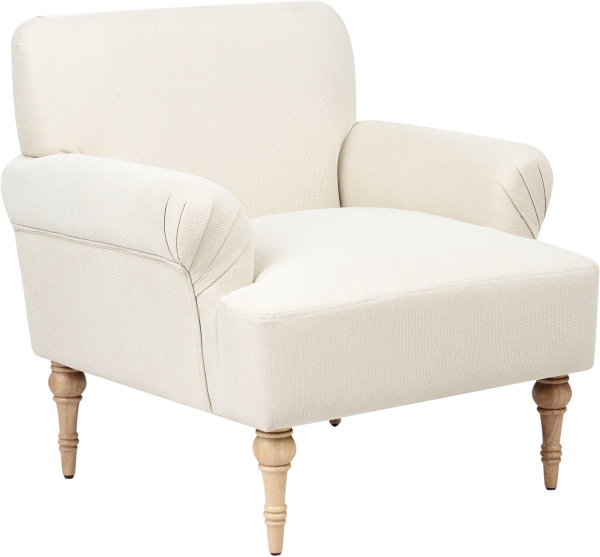 FREDROS - Fauteuil - Lichtbeige - Polyester