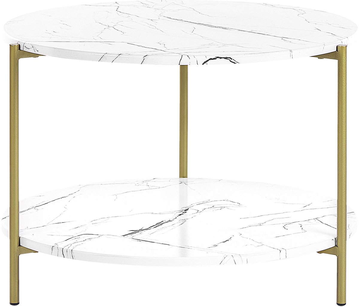 REVA - Salontafel - Wit - MDF