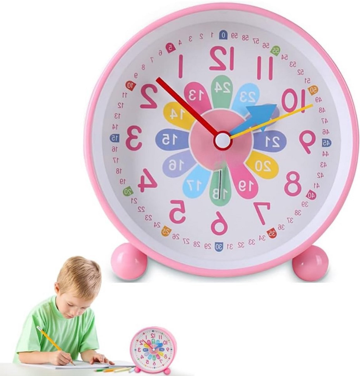 Lexium Kinder Wekker - Kinderwekker Slaaptrainer - Kinderwekker Meisje - Kinderwekker Jongens