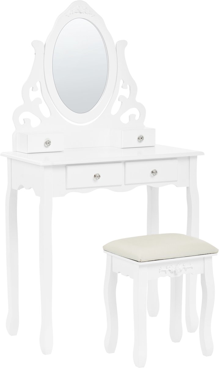 AMOUR - Kaptafel - Wit - MDF