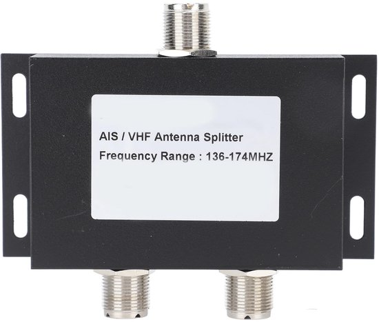 Ship Powder Divider VHF AIS Antenna Splitter Power Divider for Ship Marine System 2 Ways ...