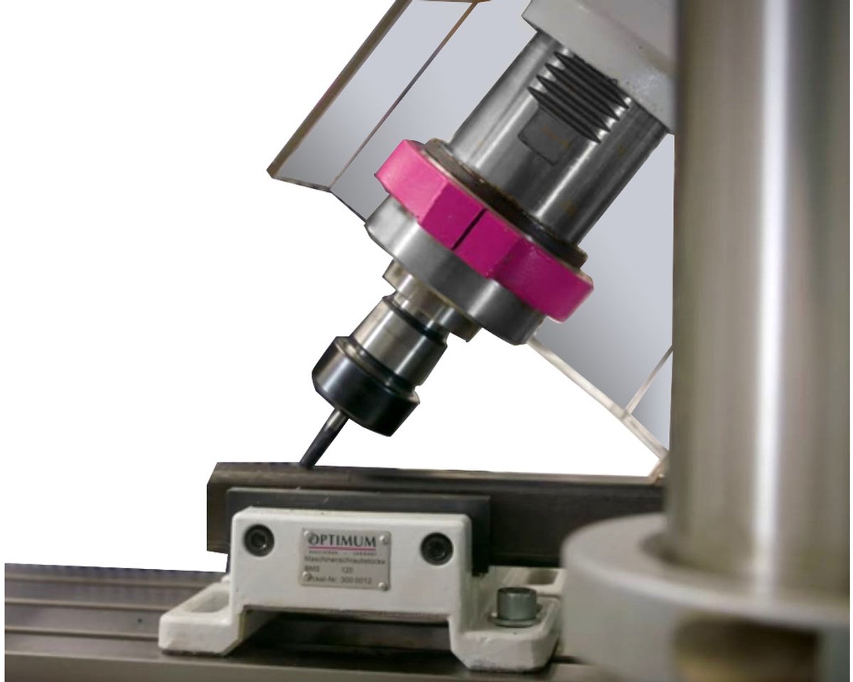 Kolom boorfreesmachine boren tot ø 32 mm MK4/M16 1,5 kW 400V zowel boren als frezen Optidrill