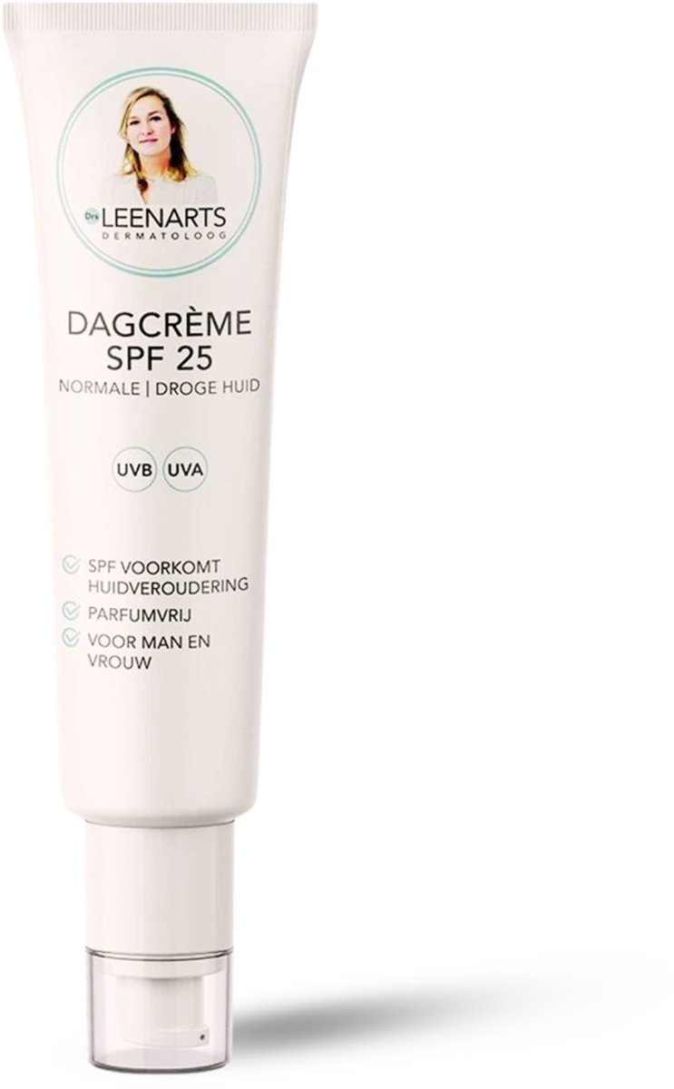 Drs Leenarts Dagcrème SPF 30 – Parfumvrij – Met squalaan & vitamine E – 50 ml