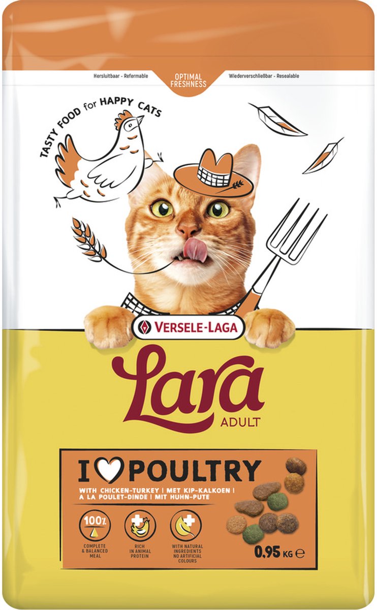 Lara Adult 950 g Kip|Kalkoen