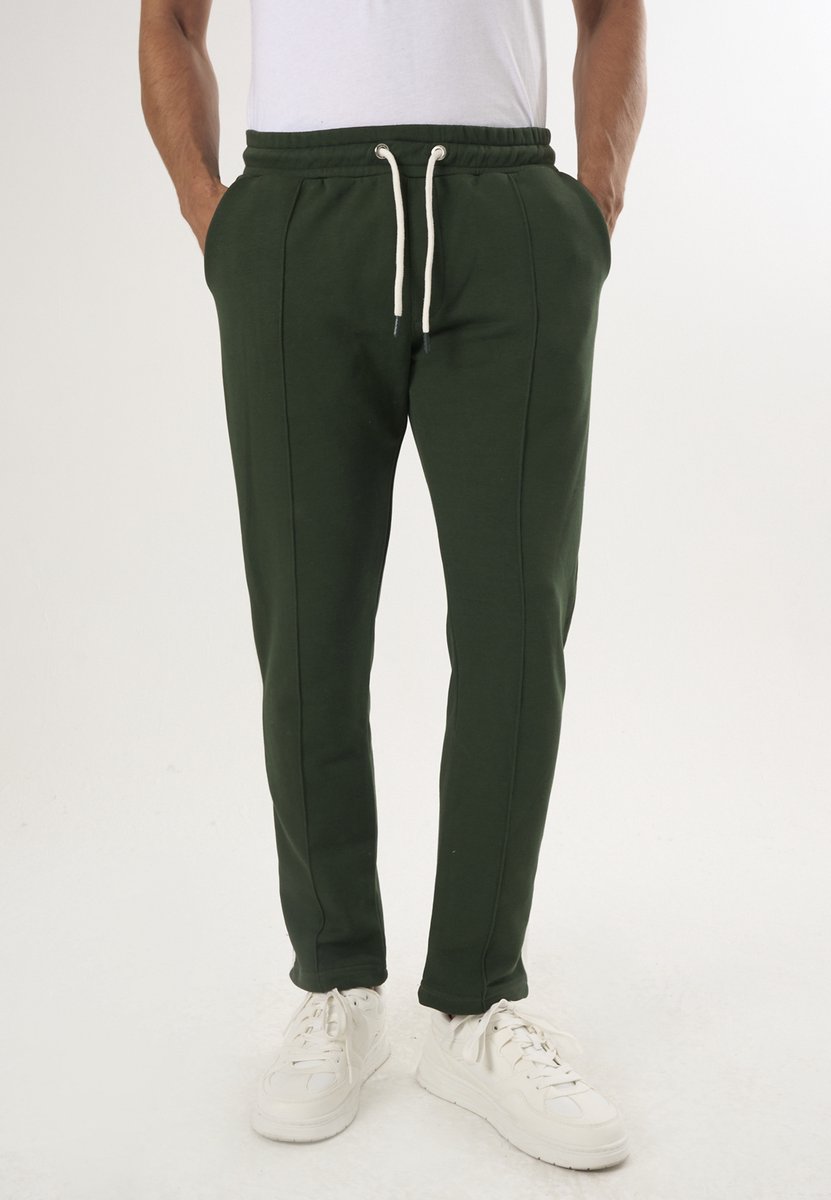 Felix Hardy Casual Jogger Broek - Sportsbroek Katoen Heren Groen - 2Xl