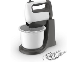 MMP® Mixer met mengkom - Mixer - Mixer met mengkom keukenmachine - Zilver - ‎28cm x 10cm x 32cm