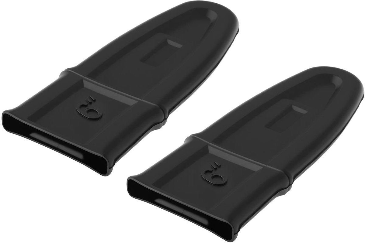 2 stuks beschermhoezen voor kettingzaaggeleiders, geschikt voor 6 inch kettingzagen, zwart (160x58x12mm)