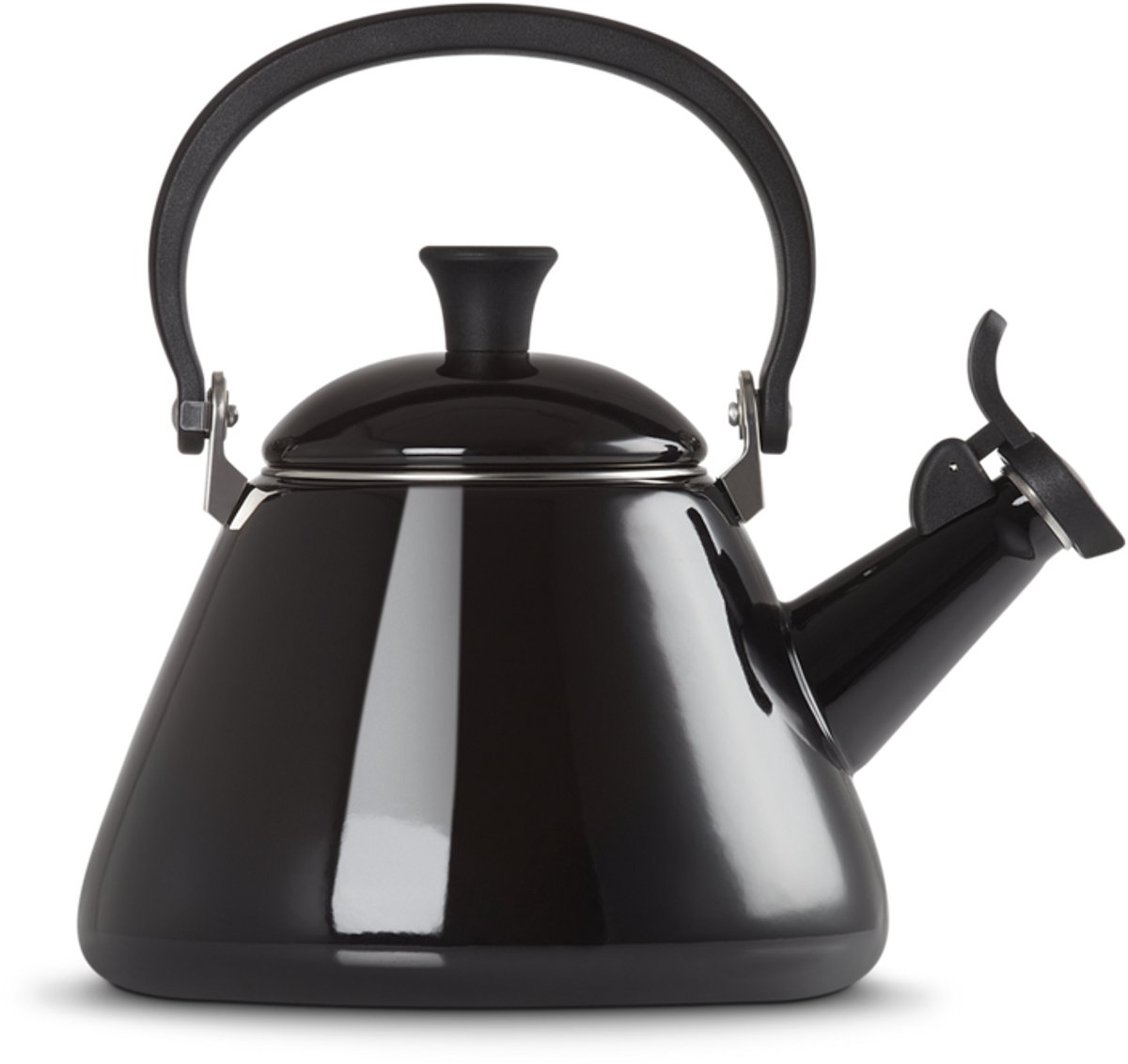 Bol.com Le Creuset fluitketel Kone - Zwart aanbieding