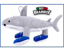 Topknuffels® - Tralalero Tralala Italian Brainrot Pluche Knuffel 32 cm - TikTok Plush Toy - Speelgoed Knuffels Brain Rot