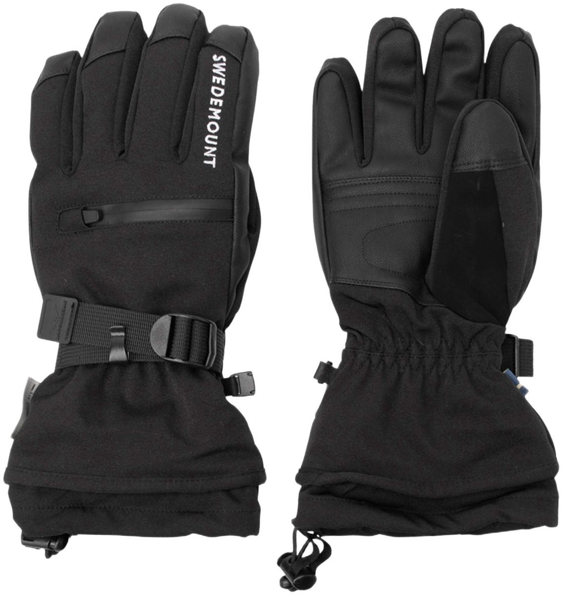 Swedemount St. Anton Skihandschoenen voor heren Zwart