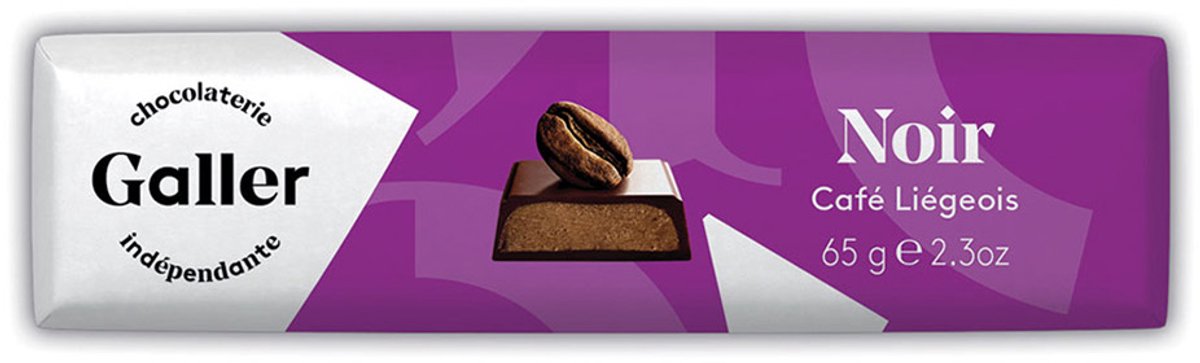 Chocoladereep Galler Dark Café Liégeois, 65 g
