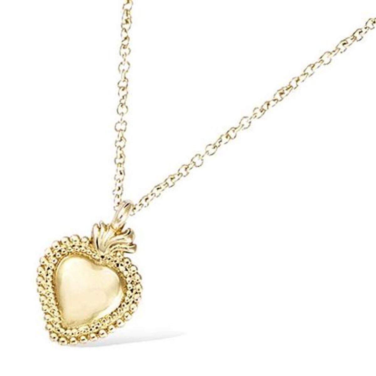 CHIVAL Ketting Dames – Goudkleurig – Hartvormige Hanger met Decoratie – Tijdloos & Minimalistisch - Cadeau voor Haar - 18K Verguld