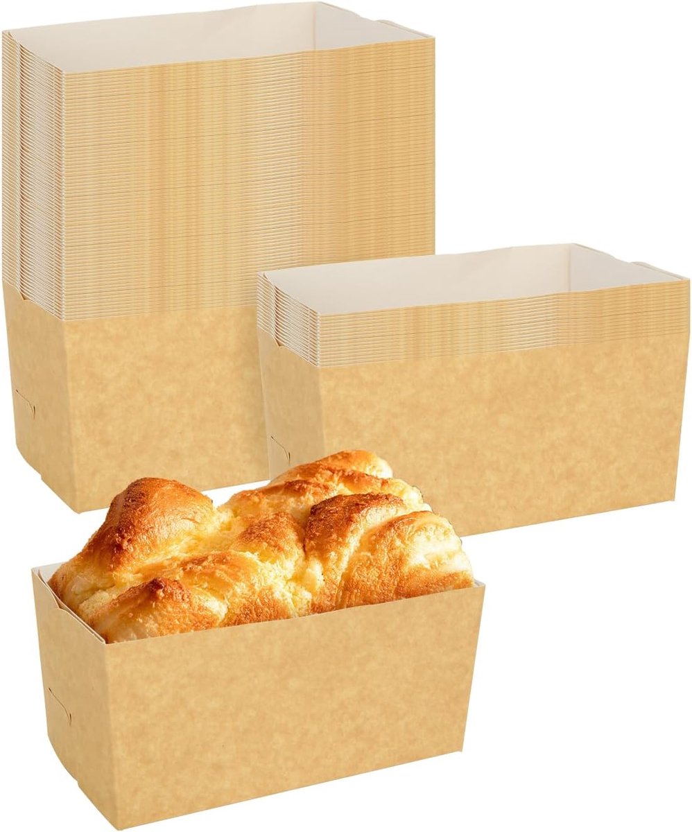 Pack of 100 Mini Baking Moulds - Cake - Brood - Muffins