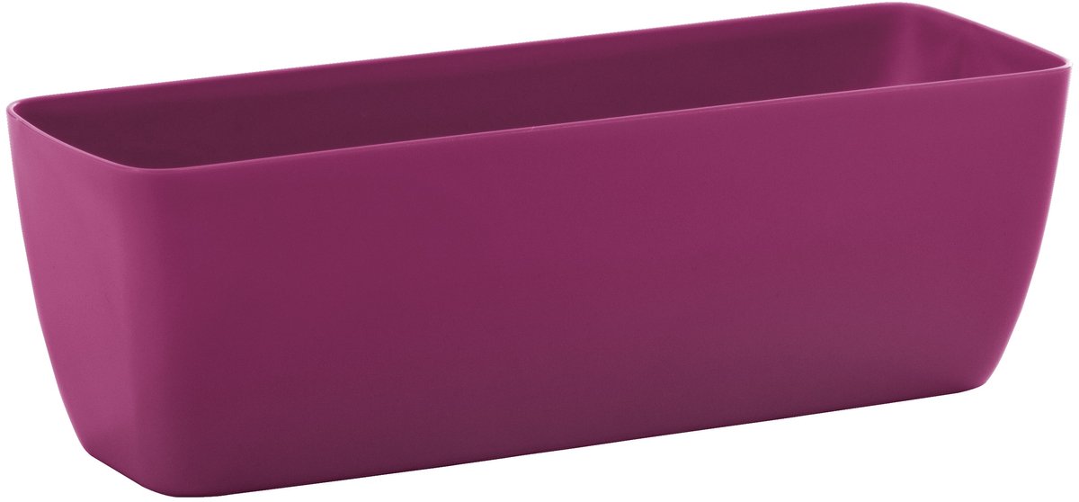 Bloembak Balkonbak Verve 30x15x13,5cm FUCHSIA Nicoli
