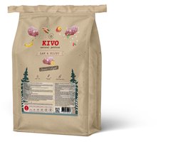 Kivo Petfood - Hondenbrokken Lam & Rijst - Senior/Light - 4 kg Koudgeperst - Glutenvrij