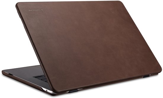 NorthLife Étui en cuir pour MacBook Pro 14 pouces (2021-2024) - Coffee