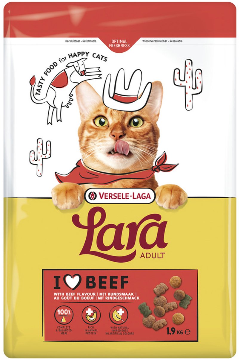 Lara Adult Rund - Kattenvoer - 1.9 kg