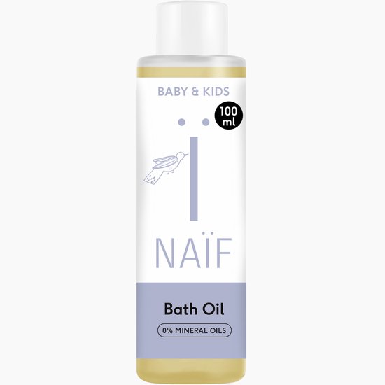 Naïf - Milde Badolie - Baby's & Kinderen - met Natuurlijke Ingrediënten - 100ml