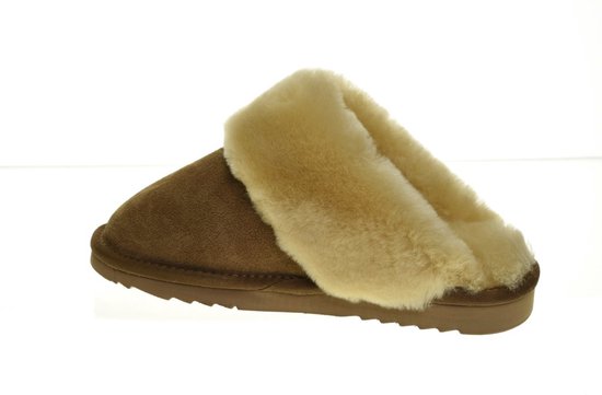Warmbat Flurry - Pantofole Da Donna In Pelle Scamosciata Con Suola In Gomma E Lana Merino - 6