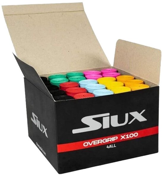 Siux Overgrips X100 - 100stuks - Mix colors