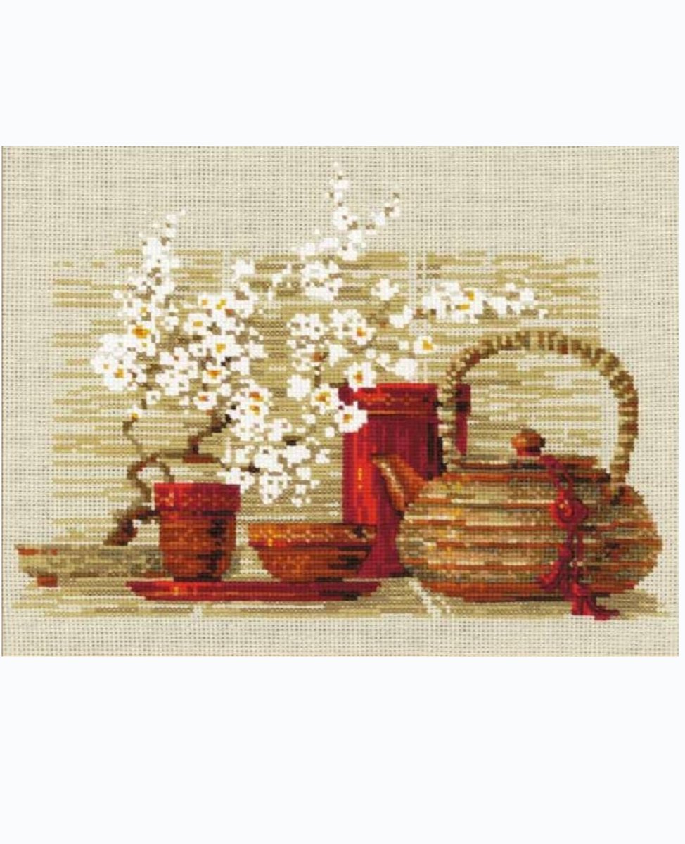 Kruissteek Borduurpakket - Tea 1122 (Riolis)