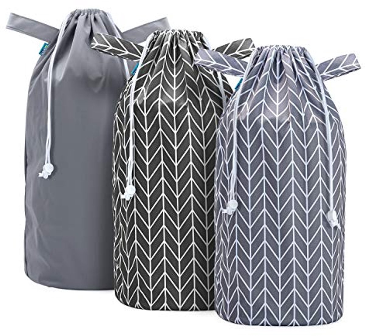 Image of 3-Pack Herbruikbare Luierbakzakken - Waterdichte Nappy Bin Bag voor Opslag