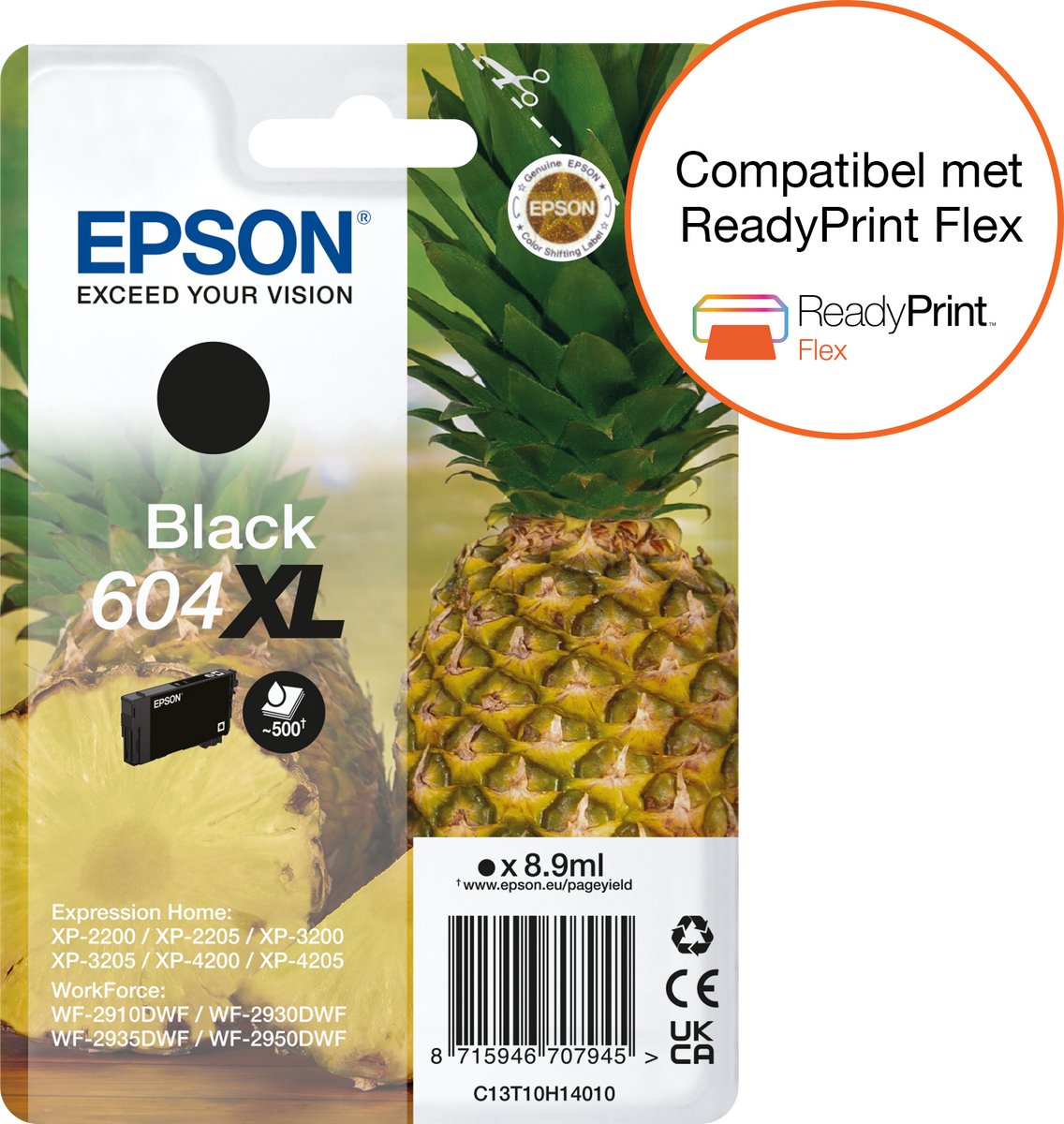 Epson 604XL Cartridge Zwart