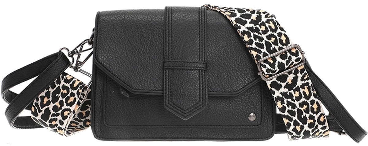 Black Corsica schoudertasje- dames- herfst-winter- trendy- kerst- sint