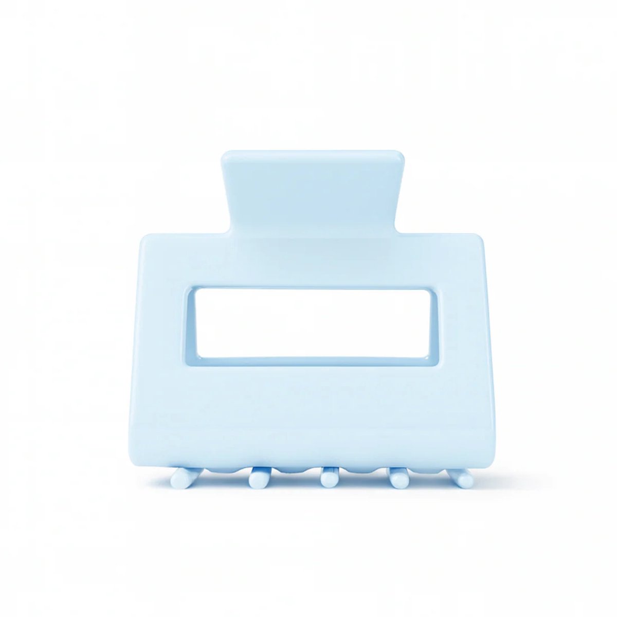 Moonie's Lilly haarklem in Light Sky - Blauw - 5.5 cm - Haarklemmen - Haaraccessoires - Acetaat