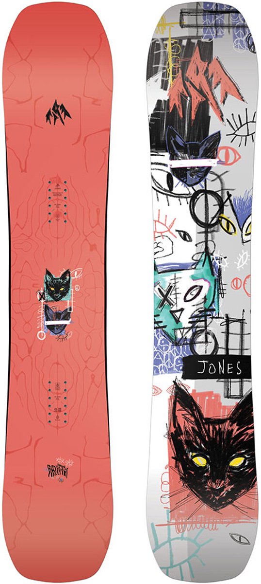JONES - rally cat women - Snowboard dames - Rood