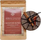 Ceremoniële CACAO, Cayenne, Kaneel, Vanille - Authentiek Maya recept - Signature Blend 100g - Voor Dagelijks Ritueel & Cacao Ceremony - Biologisch, Criollo Heirloom Cacao, Mopan & Q’eqchi Maya, Belize - Herbal Cacao