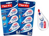 Tipp-Ex Correction Mini Pocket Mouse Rubans Correcteurs - Très Résistant - 6 m x 5 mm, Lot de 2 Blisters de 3