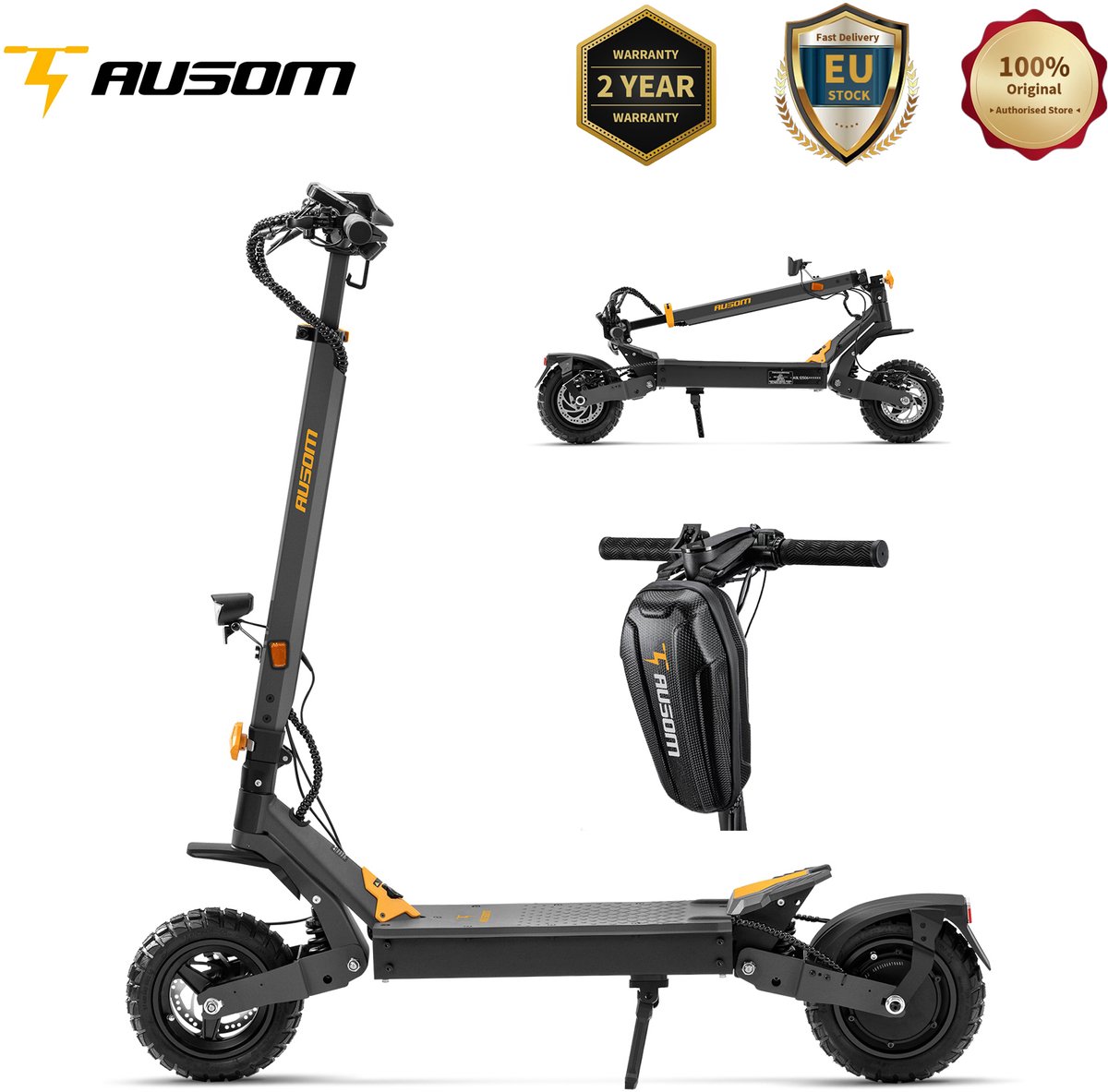 Ausom L1 Elektrische Step met 10 inch Banden - Ausom - €469,00