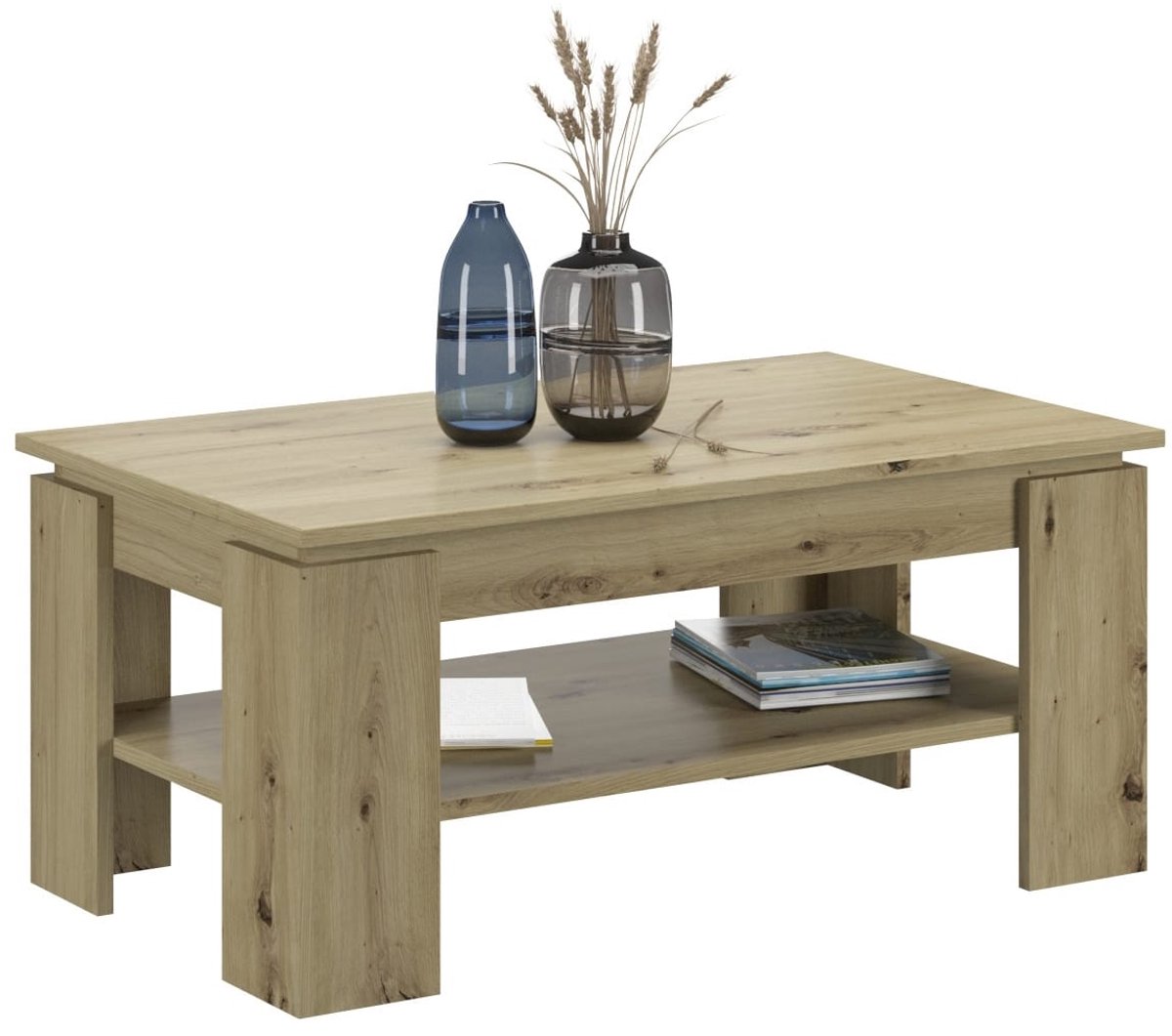 Furnilux Titan salontafel Artisan NB - 60x100x45cm Bruin