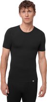 DANISH ENDURANCE Thermo T-Shirt pour Homme - en Laine Mérinos - Zwart - M