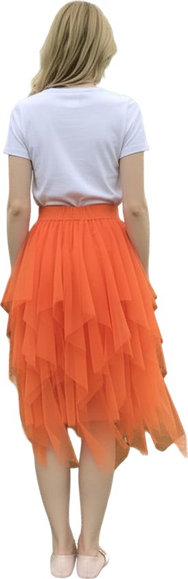 Magnifique Rok longue Oranje - Gracieuse - Différentes épaisseurs - Taille unique