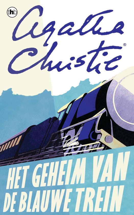 Poirot 14 - Het geheim van de blauwe trein - cover