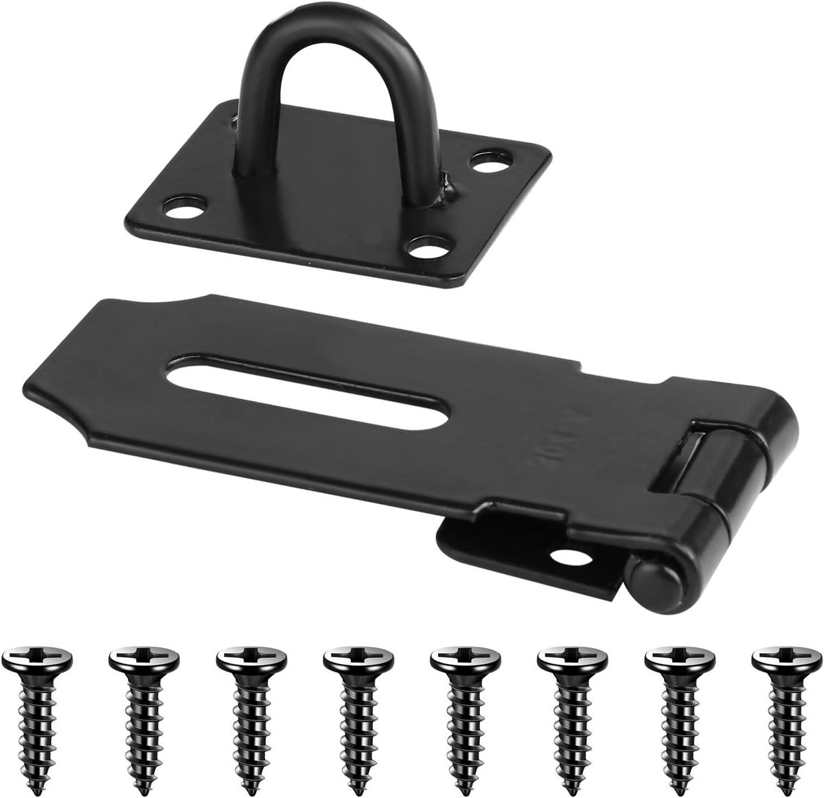 Allecto plus - Set van 8 schakelstiften en veerpennen, roestvrijstalen dubbele randpennen voor horlogebanden - 1,5 mm diameter, 24 mm lengte