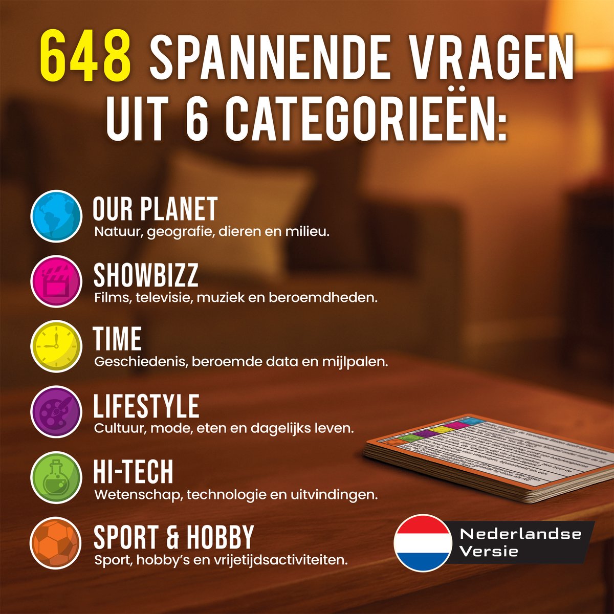 Triviant Vragen Aanvulset, Pubquiz, 648 Vraag en Antwoorden - Versie Oranje — afbeelding 2