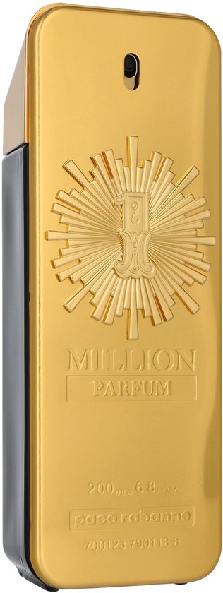Paco Rabanne 1 Million 200 ml - Parfum Spray - Voor Heren