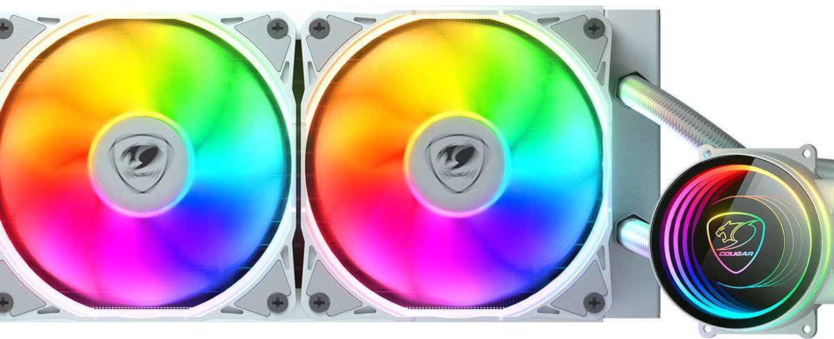 COUGAR Poseidon Elite ARGB 240 White - Vloeistofkoelsysteem processor