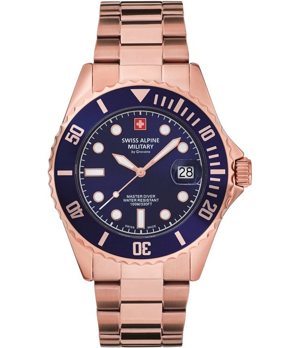 Swiss Alpine Military Master Diver SAM7053.1165 mannen horloge