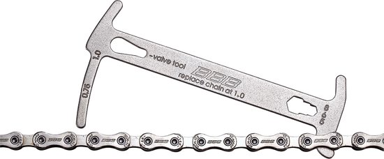 BBB Cycling Kettingmeter – Slijtagemeter Fietsketting – Inclusief Kettinghaak Tool – ChainChecker - BTL-125