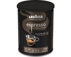 Lavazza Espresso Italiano Classico 250 g, 250 g, Medium roast, Americano, Espresso, 100% Arabica, 1 stuk(s), Blik