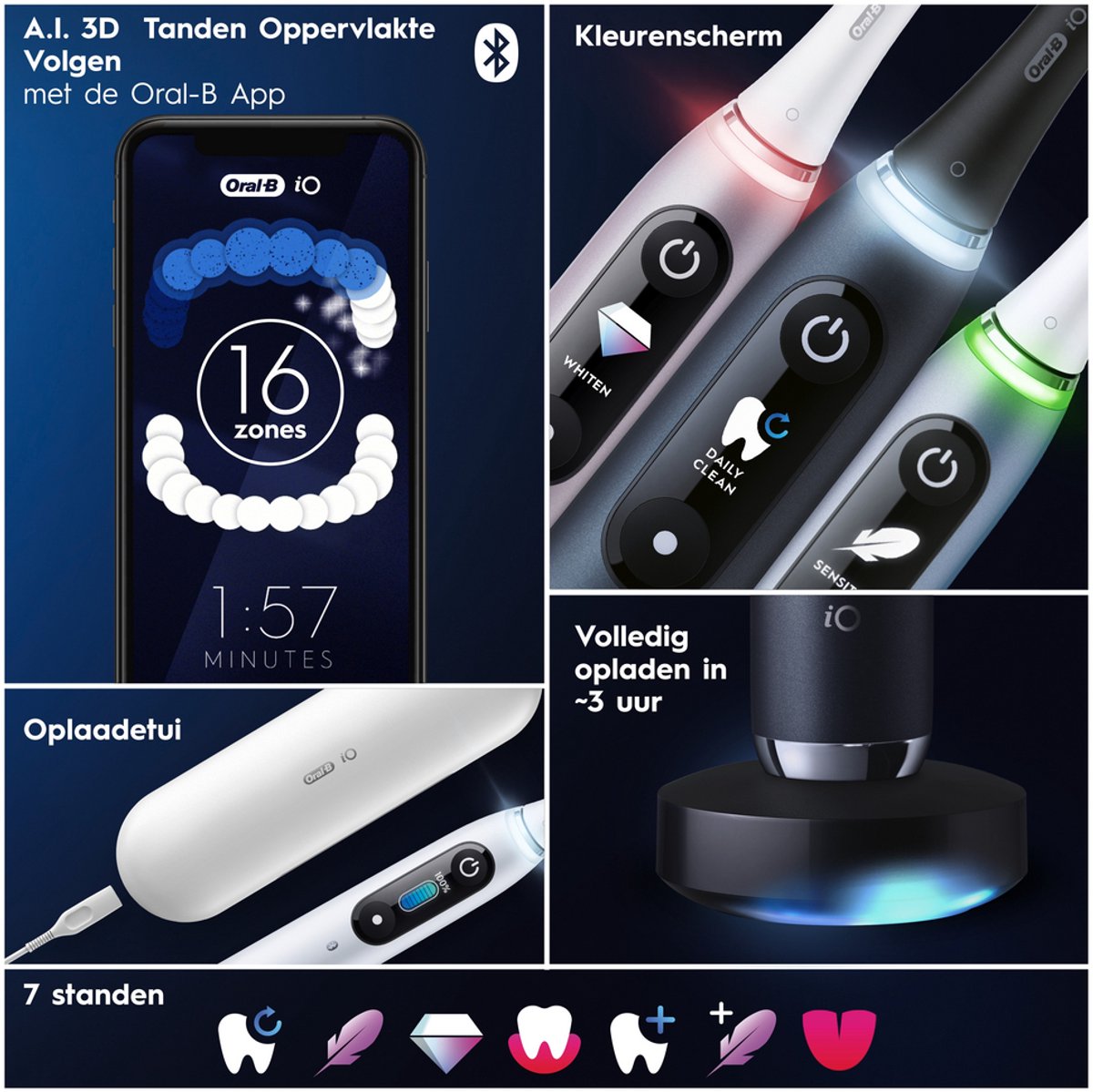 Oral-B iO9 Elektrische Tandenborstel - Holiday Giftset — afbeelding 6
