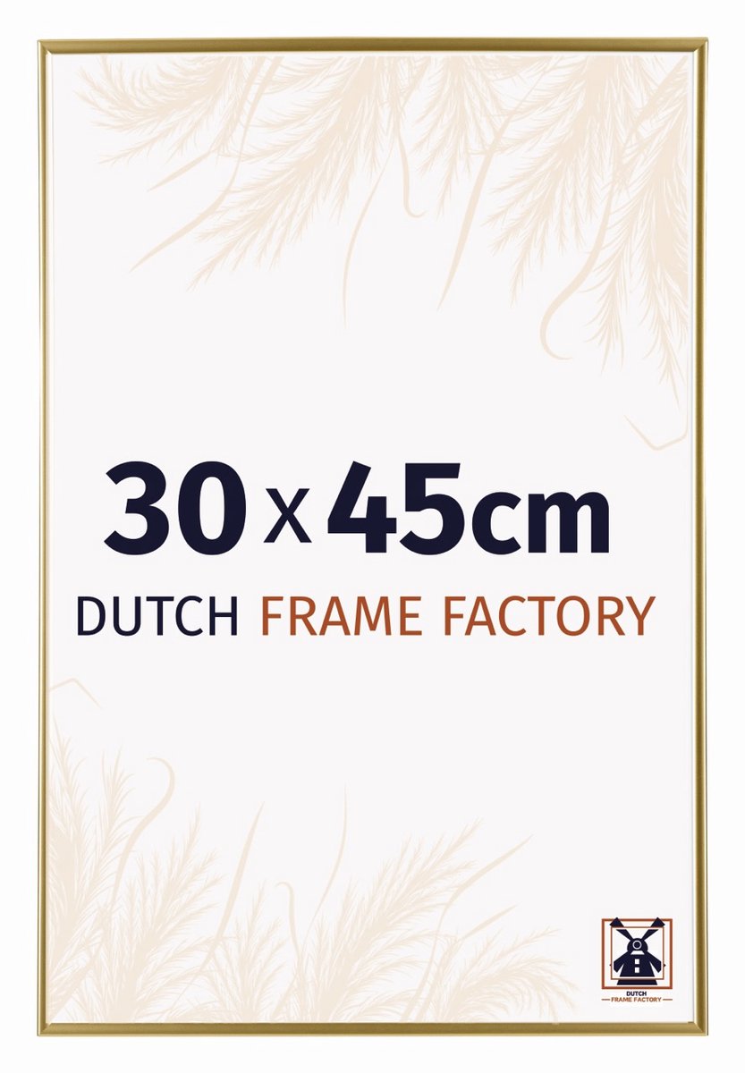 Dutch Frame Factory Fotolijst 30x45 cm - Kunststof - Goud - Easy