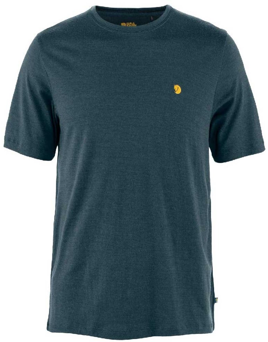 Fjällräven Bergtagen Merino 190 Korte Mouwen Basislaag Blauw S Man