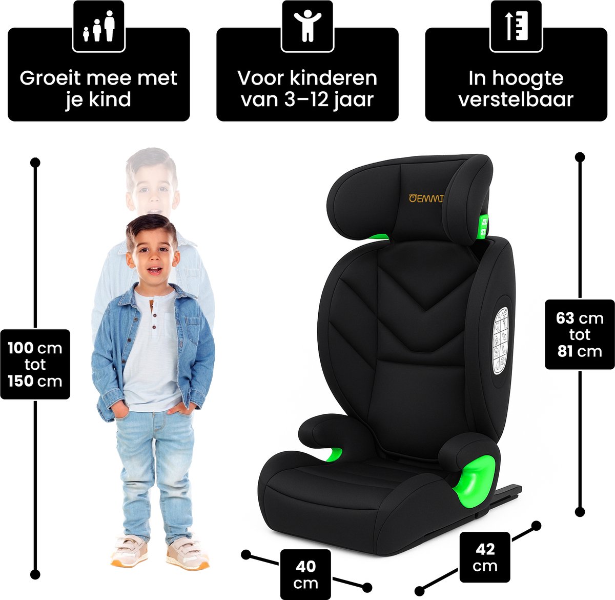 Oemmie i-Size Autostoel thumbnail 3